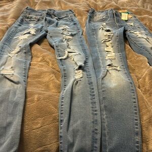 Two pair brand new jeans Aeropostale.